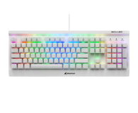 Sharkoon Skiller SGK3 White Kailh Brown - 1111787 - zdjęcie 1